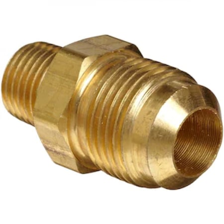 0.5 In. X 0.75 In. Brass Flare Male Adapter